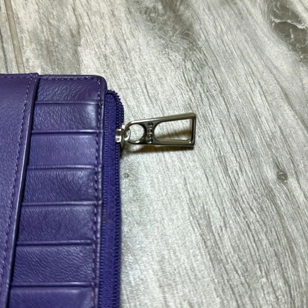 Lodis Womens Be Organize Julia Long Stacker ID & Card Wallet Purple - Picture 5 of 9